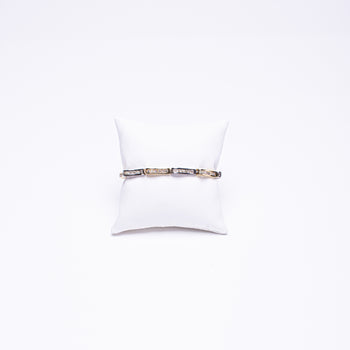 14 kt Two-Tone Ladies Gold & 3.60 Ct Diamond Bracelet