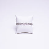 14 Kt White Gold Ladies 1.05 Ct Diamond Bracelet