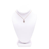 10 Kt Yellow and White Gold Natural Diamond Necklace