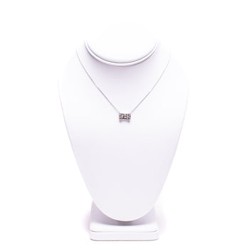 14 kt White Gold Ladies Diamond Necklace
