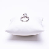 14 Kt White Gold Ladies Sapphire & Diamond Ring