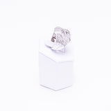 14 Kt White Gold Ladies Diamond Ring