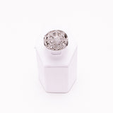 18 Kt White Gold Ladies Custom Diamond Ring