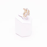 18 Kt White & Yellow Gold Ladies Diamond Ring